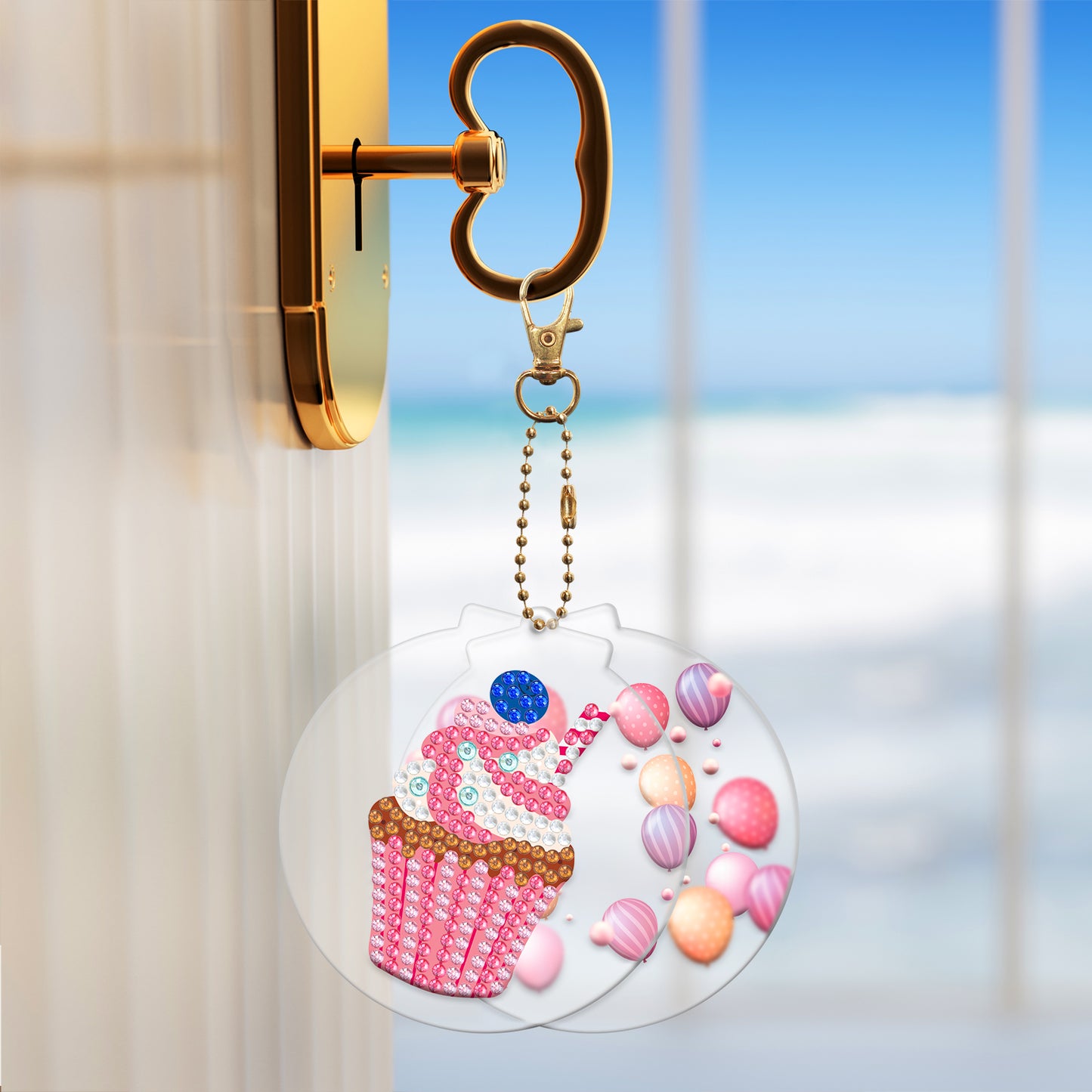 DIY keychain | Ice cream | Two Piece Set