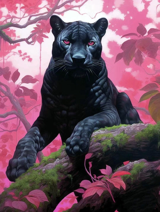 AB Diamond Painting  |  Black Panther