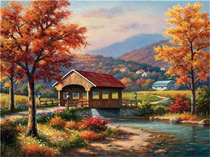 Full Round/Square Diamond Painting Kits | Scenery