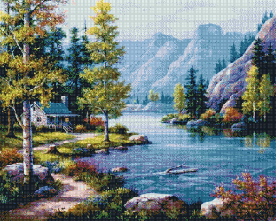 Full Round/Square Diamond Painting Kits | Scenery