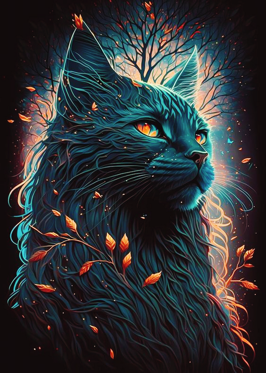 AB Diamond Painting |  Cat