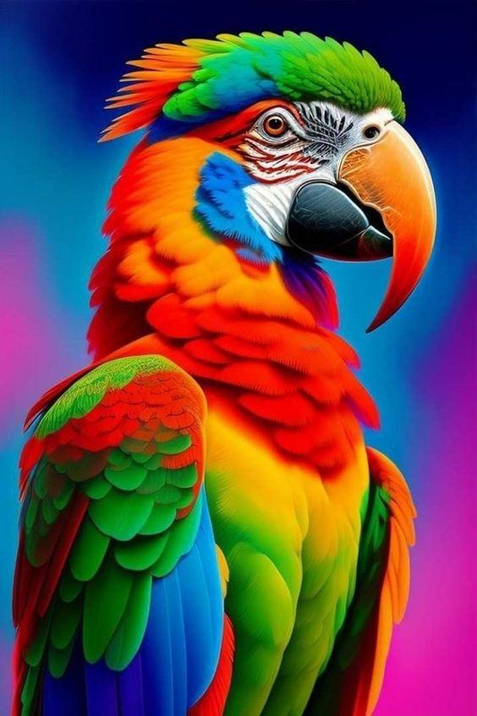 AB Diamond Painting    |  Parrot