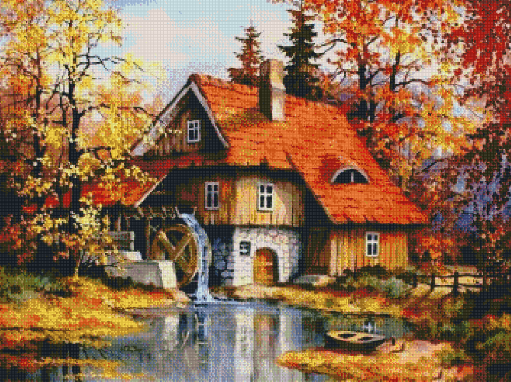 Full Round/Square Diamond Painting Kits | Scenery