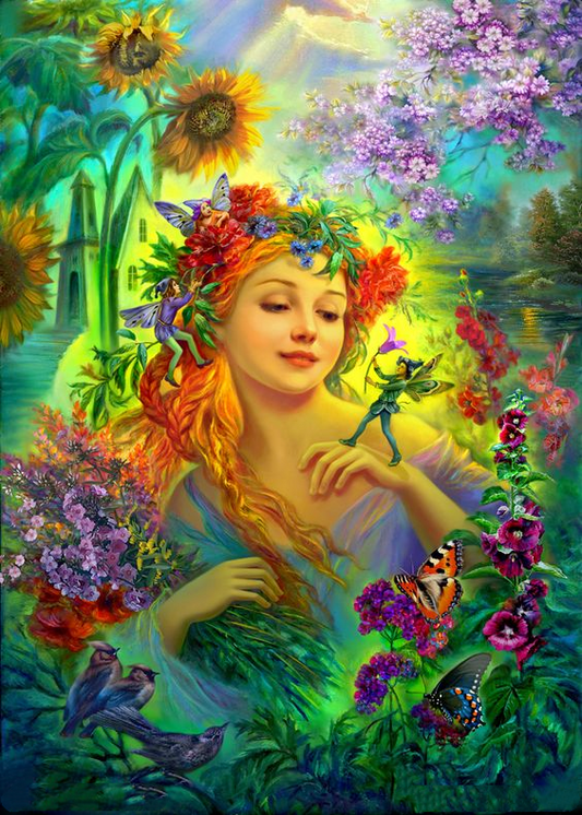 AB Diamond Painting  |  Flower Fairy