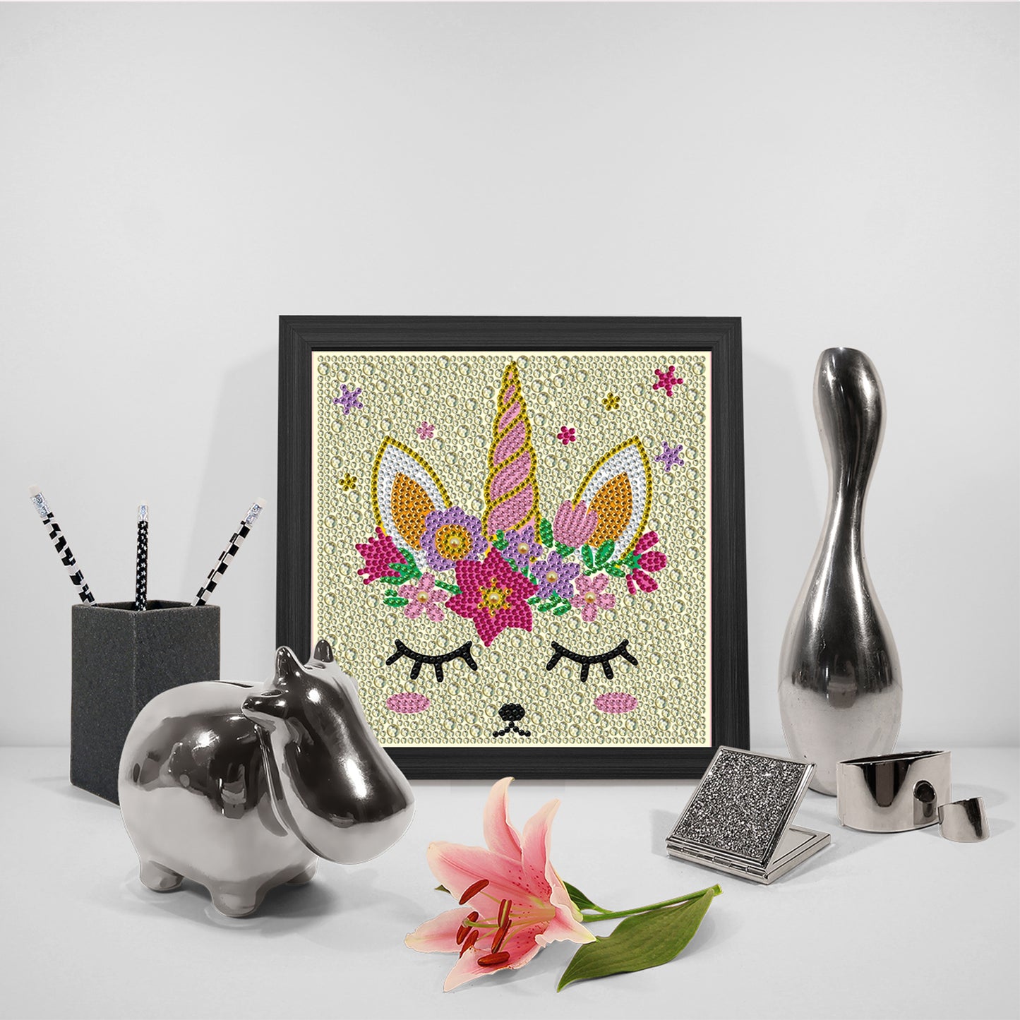 Children's Series-| unicorn | Crystal Rhinestone Full Diamond Painted-(Frameless)