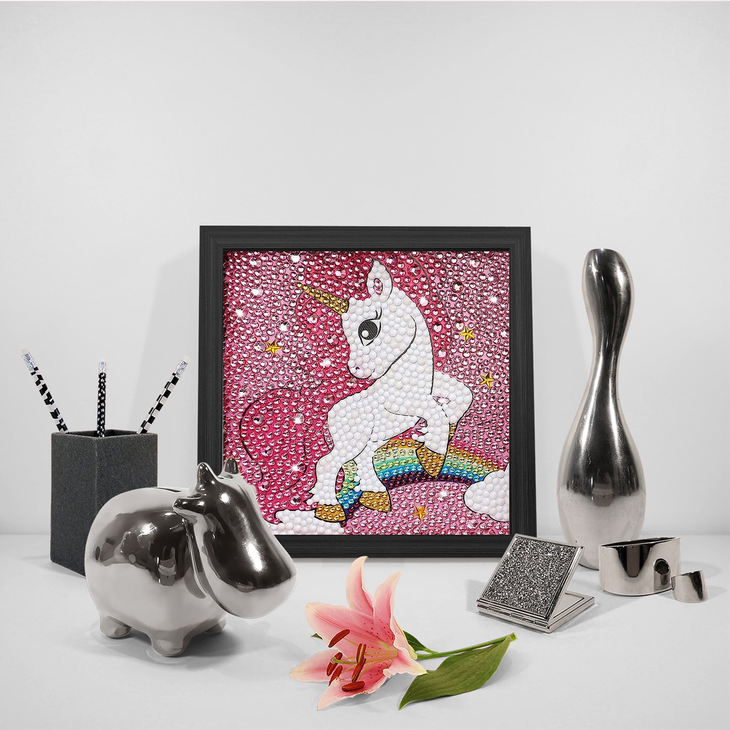 Children's Series-| unicorn | Crystal Rhinestone Full Diamond Painted-(Frameless)