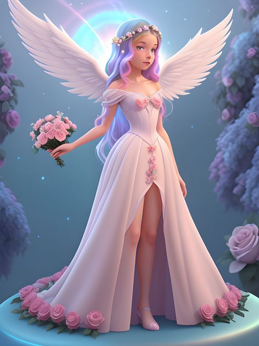 AB Diamond Painting  | Angel Princess