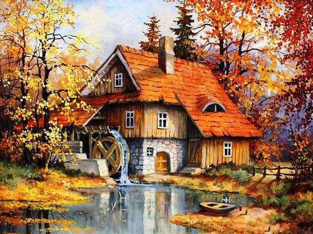 Full Round/Square Diamond Painting Kits | Scenery