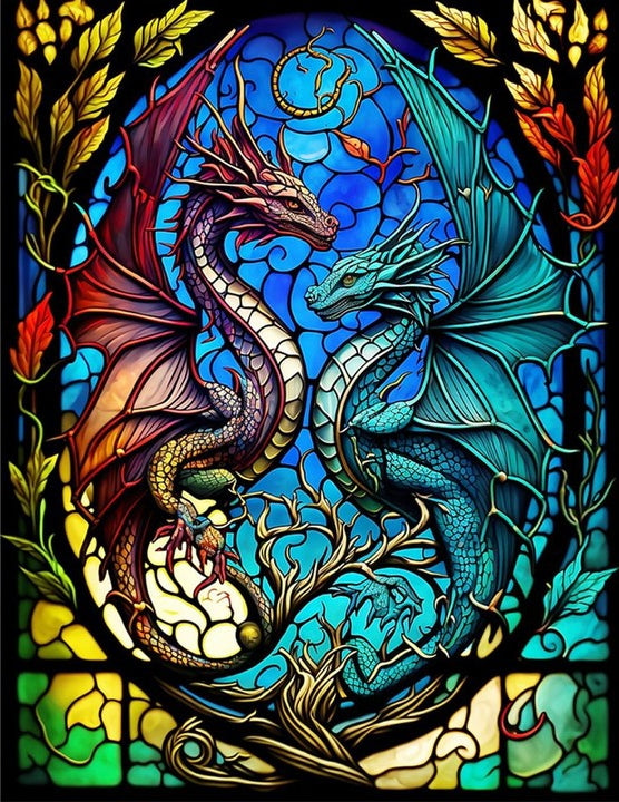 AB Diamond Painting  |  Dragon