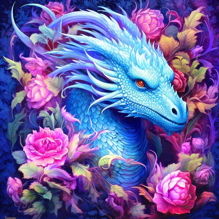 AB Diamond Painting  |  Dragon