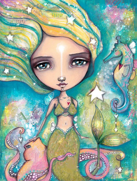 AB Diamond Painting  |  The Little Empowered Mermaid