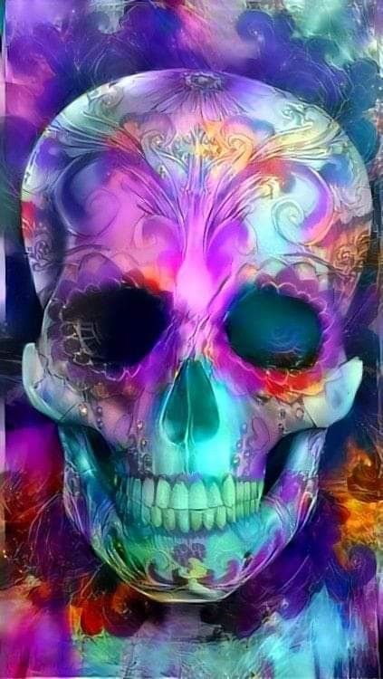 Skull | Full Round/Square Diamond Painting Kits