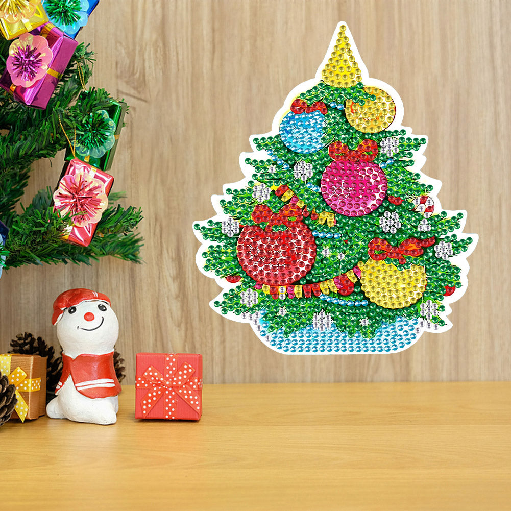 DIY Diamond Painting Stickers Wall Sticker | Christmas Tree