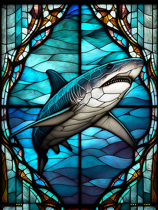 AB Diamond Painting  |  Shark