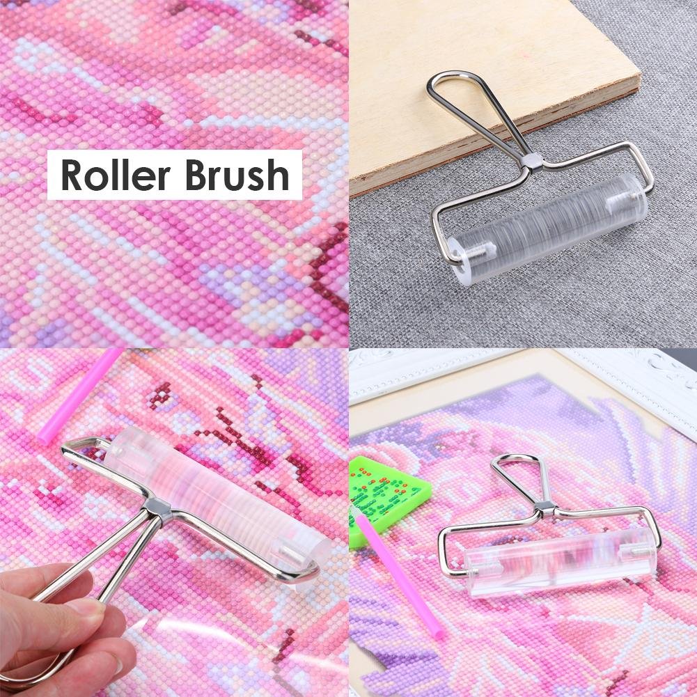 Rubber Roller Brush | Diamond Painting Brushing Craft Drawing Tools