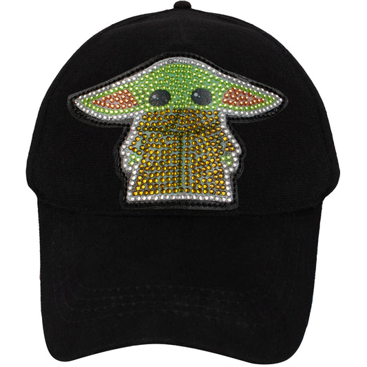 Casquette de baseball de peinture au diamant bricolage | Yoda