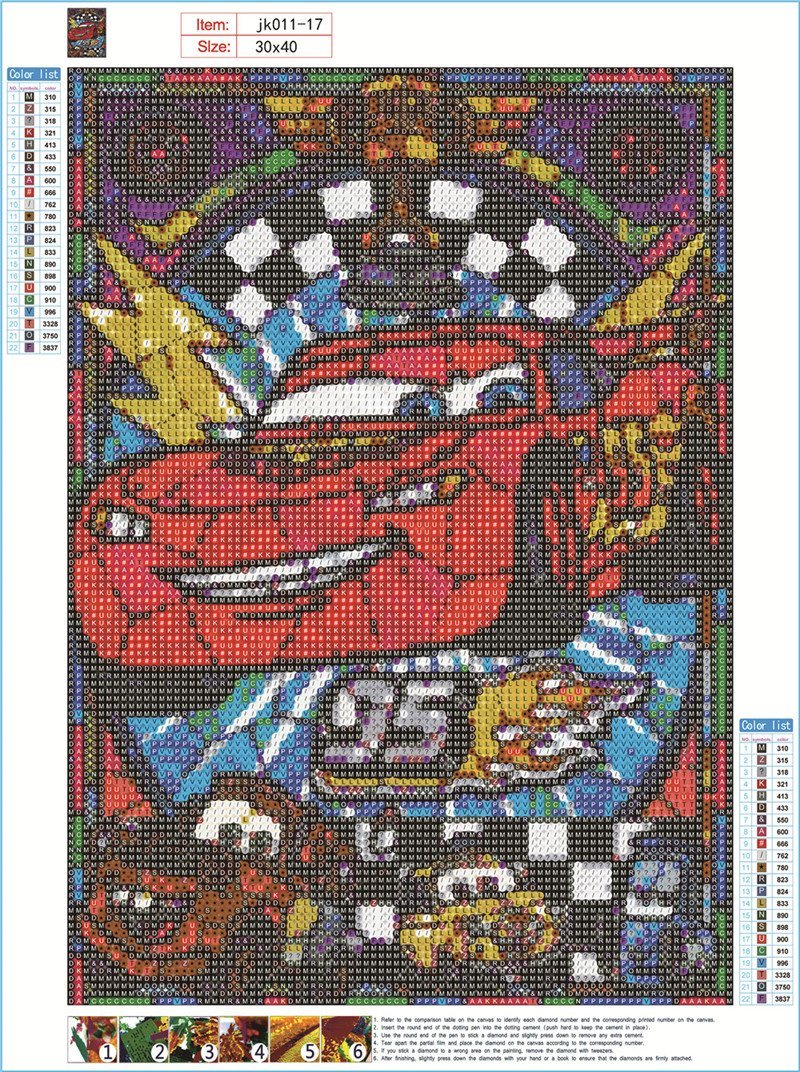 Lightning McQueen | Full Round Diamond Painting Kits