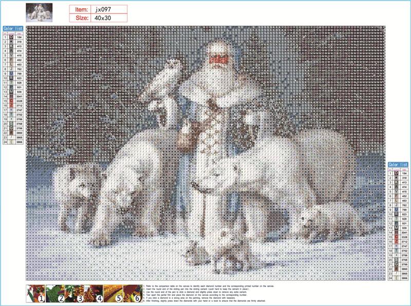 Santa Claus | Full Round Diamond Painting Kits