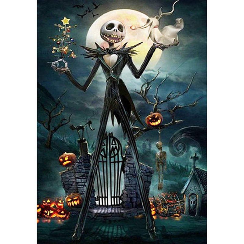 Halloween Skeleton  | Full Round Diamond Painting Kits