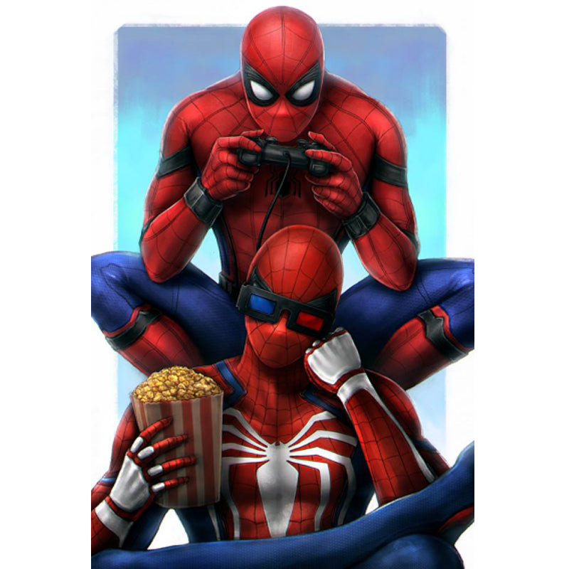 Spiderman  | Full Round Diamond Painting Kits