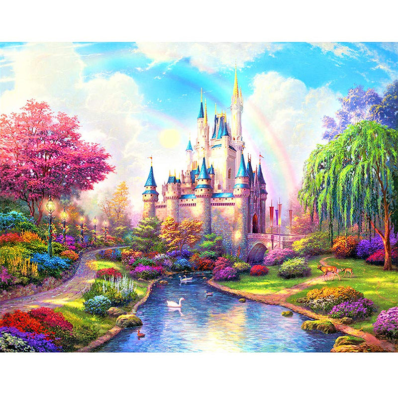 Gorgeous Castle   | Full Round Diamond Painting Kits