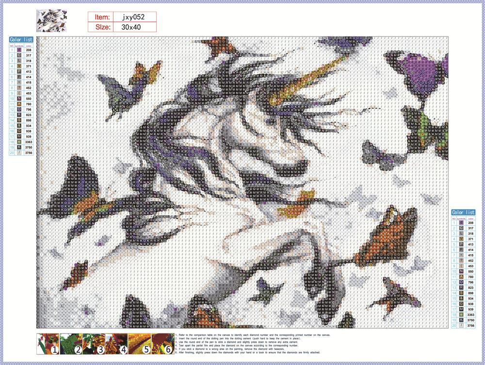Butterflies in groups | Full Round Diamond Painting Kits