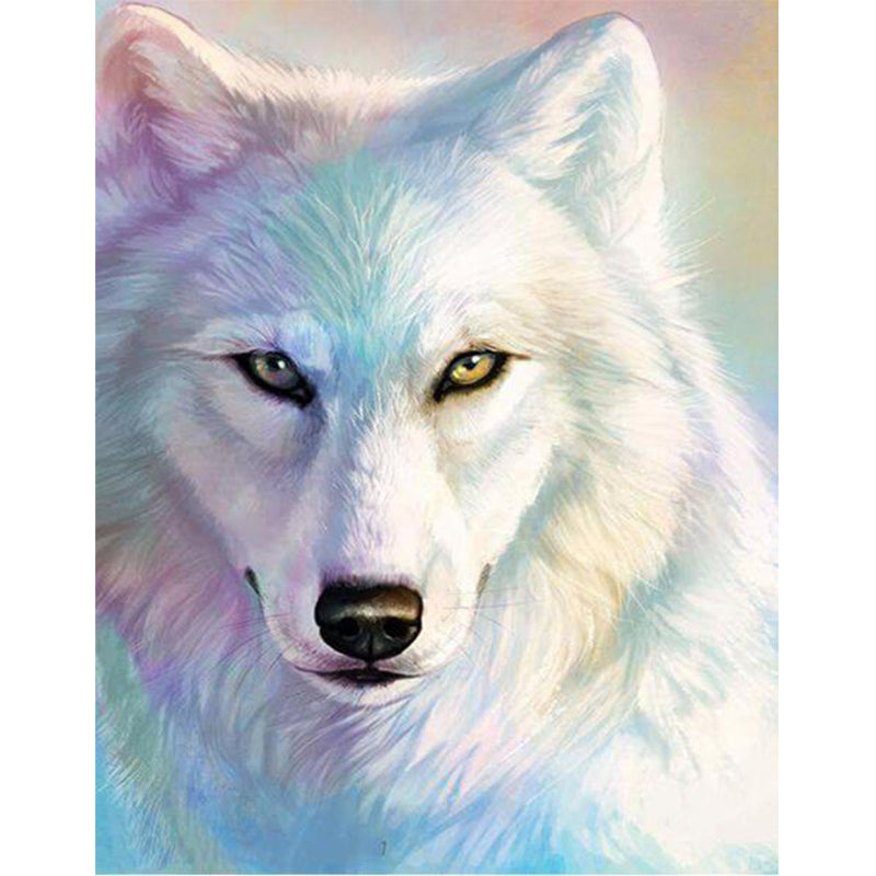 Wolf  | Full Round Diamond Painting Kits