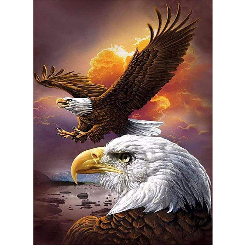 Eagle  | Full Round Diamond Painting Kits