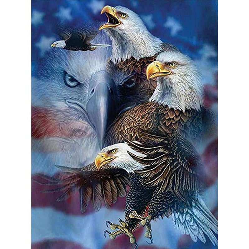 American Eagle  | Full Round Diamond Painting Kits