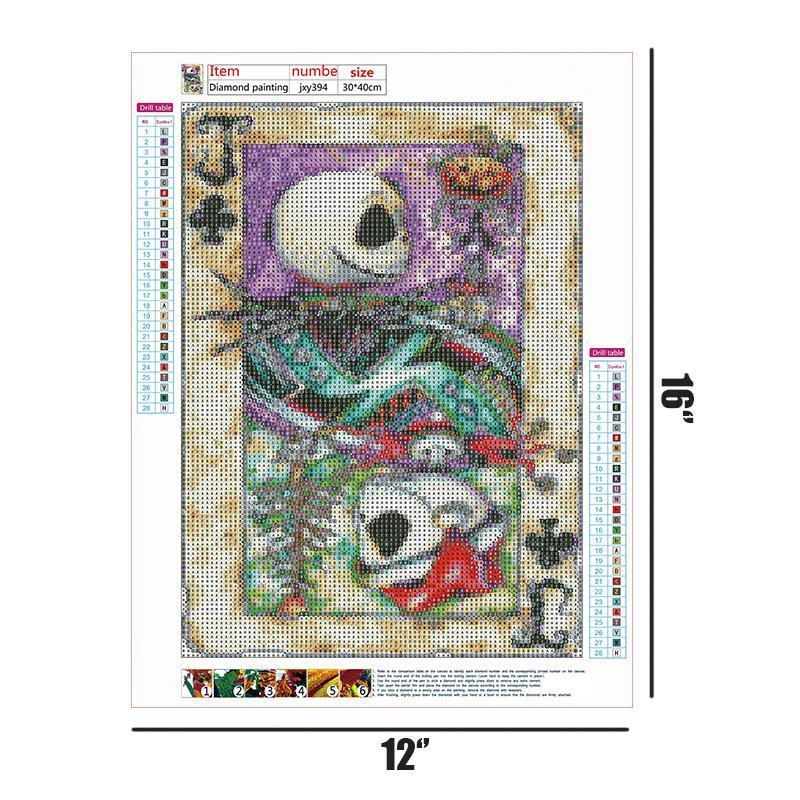 Skeleton   | Full Round Diamond Painting Kits