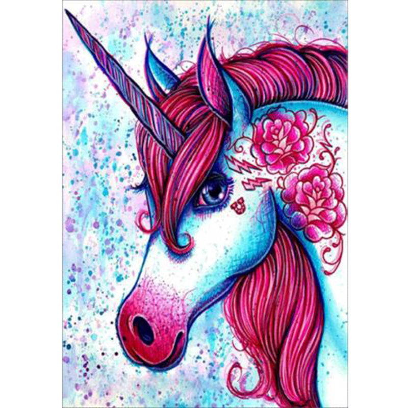 Unicorn | Full Round Diamond Painting Kits