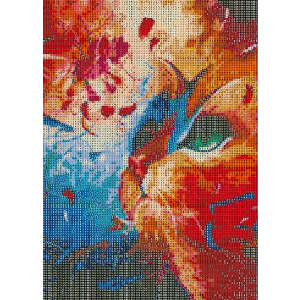 Vollständige runde Diamond Painting Kits | Katze