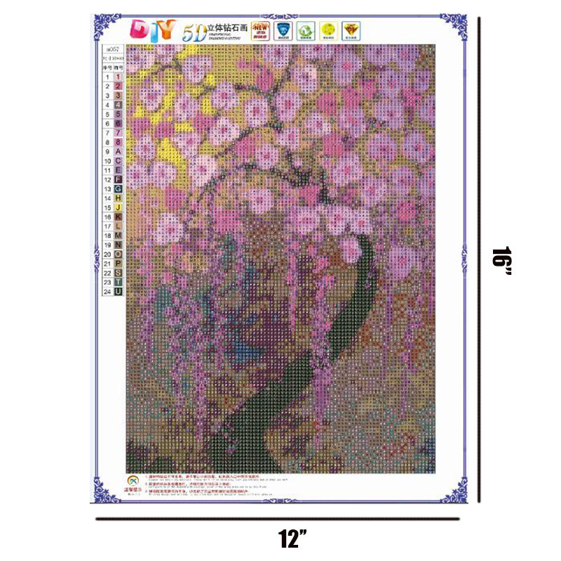 Flower Tree | Full Round Diamond Painting Kits