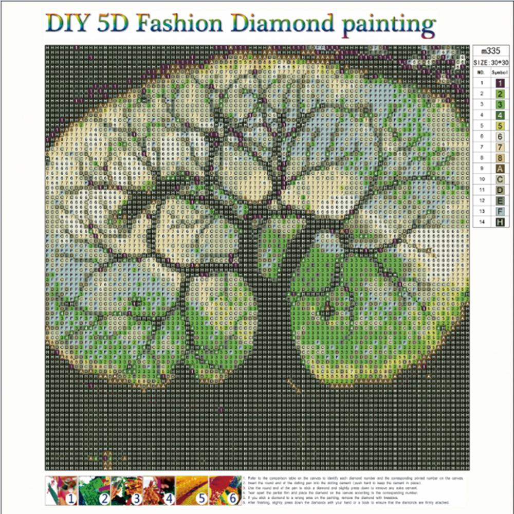 Vollständige runde Diamond Painting Kits | Baum