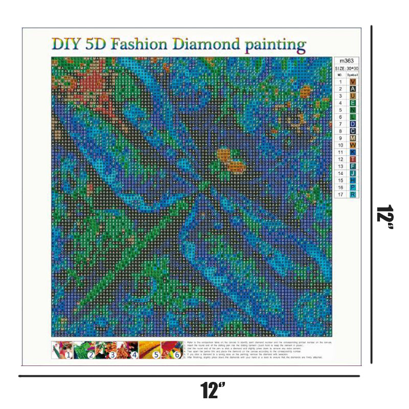 Dragonfly  | Full Round Diamond Painting Kits