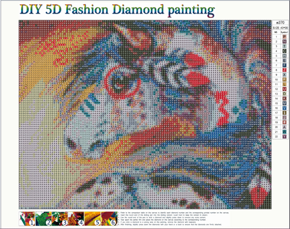 Horse | Full Circle Diamond Painting Kit