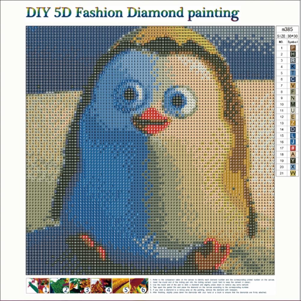 Full Round Diamond Painting Kits | Penguin