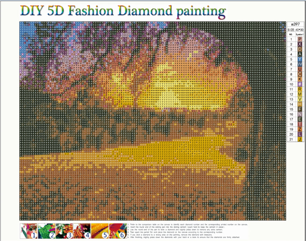 Landscape | Full Circle Diamond Painting Kit