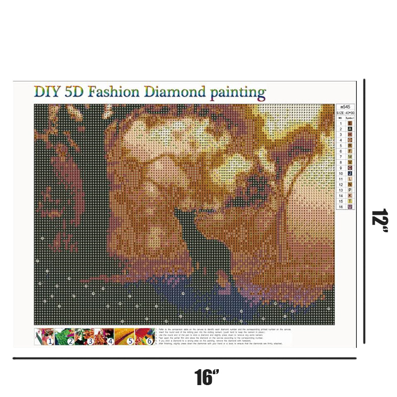 Forest Deer  | Full Round Diamond Painting Kits