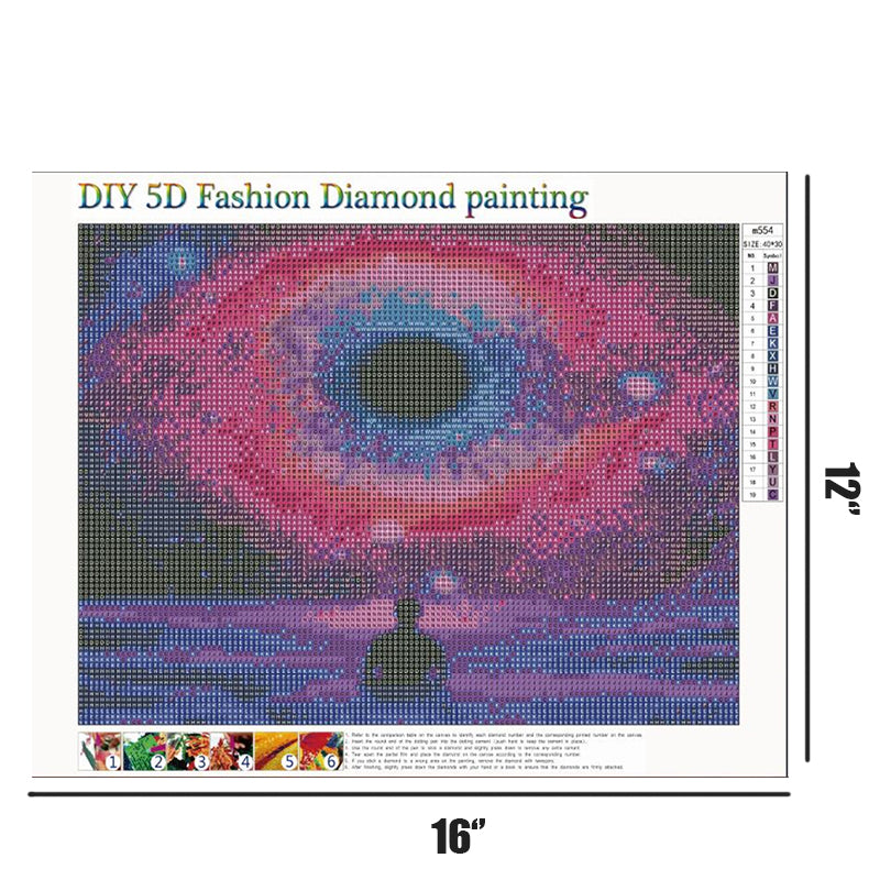 Abstract Art Painting  | Full Round Diamond Painting Kits