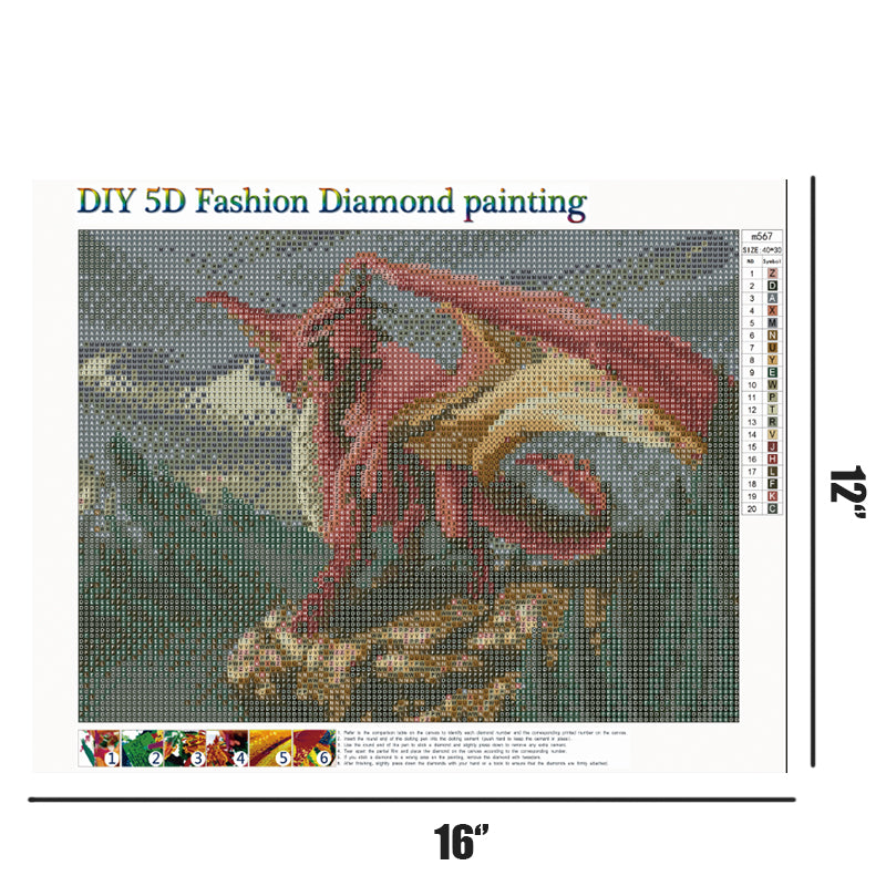 Dungeons & Dragons  | Full Round Diamond Painting Kits