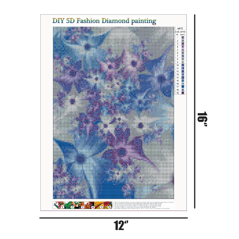 Art Flower  | Full Round Diamond Painting Kits