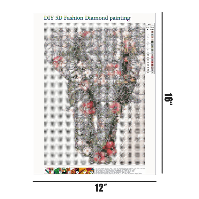 Elephant   | Full Round Diamond Painting Kits