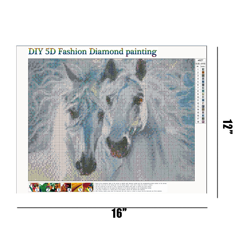 Horse  | Full Round Diamond Painting Kits