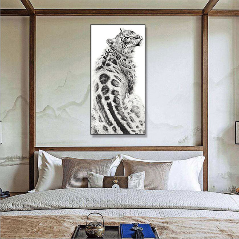 Leopard  |  Full Round Diamond Painting Kits