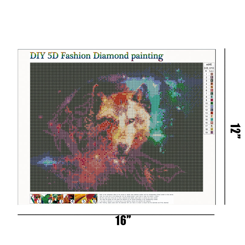 Wolf Dreamcatcher  | Full Round Diamond Painting Kits