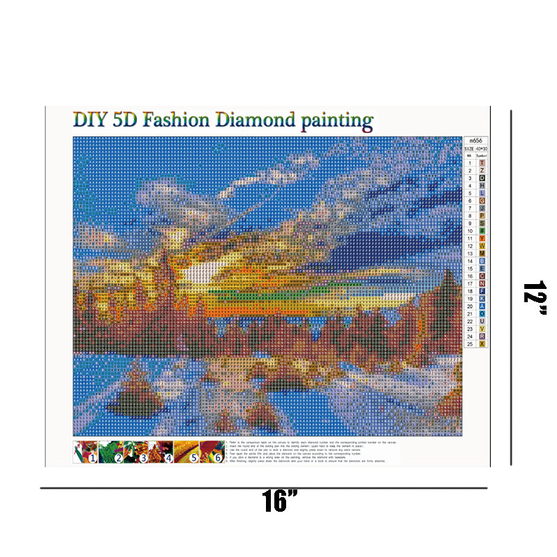 Beautiful Scenery  | Full Round Diamond Painting Kits