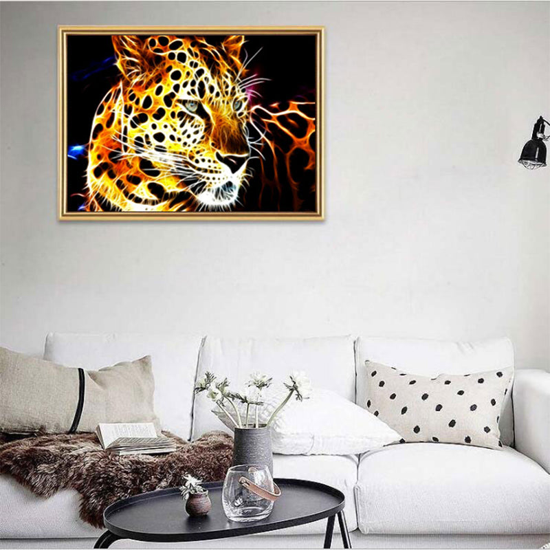Cheetah  | Full Round Diamond Painting Kits