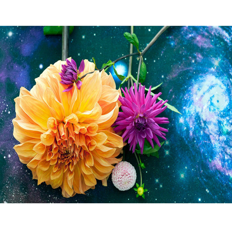 Beautiful Flower | Full Round Diamond Painting Kits