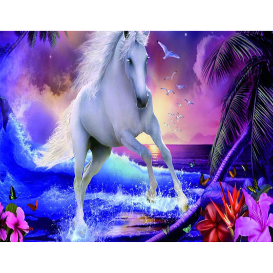 Running Horse | Full Round Diamond Painting Kits